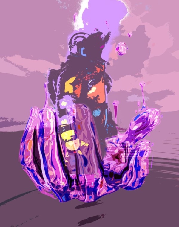 사진=Bluerayred의 작품 ‘No matter what you do’