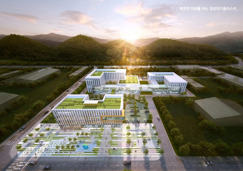 청정대기클러스터 조감도 (사진제공 = 광주광역시)