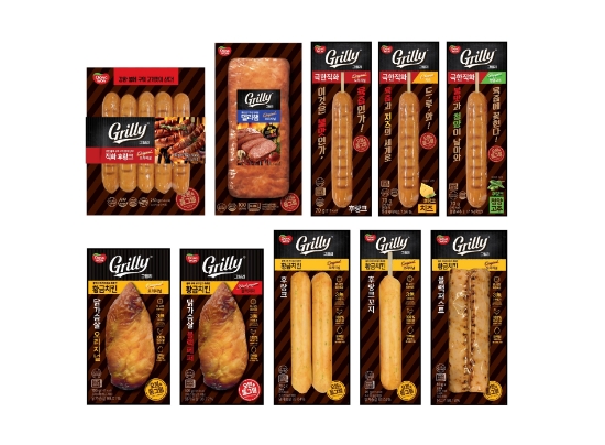 동원F&B, 직화햄 브랜드 ‘그릴리’ 론칭