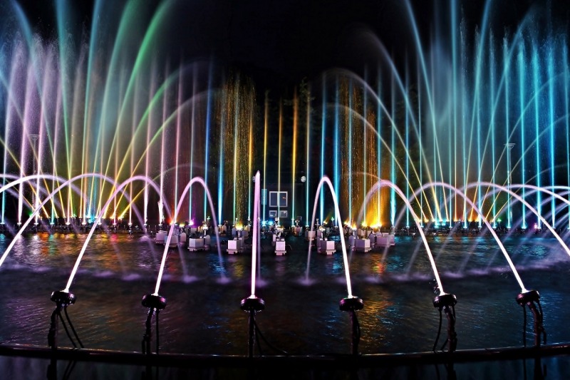 정읍시 내장산 워터파크 음악분수가 4월 2일부터 가동된다. (사진제공 = 정읍시)