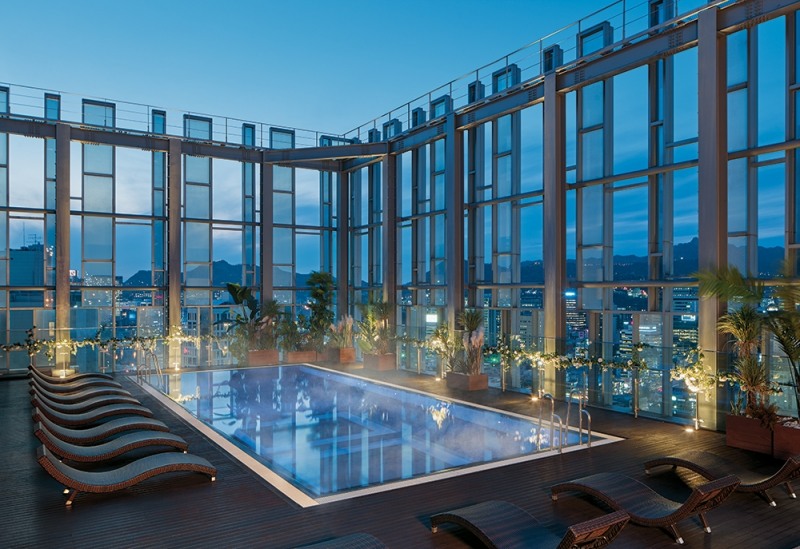 노보텔 앰배서더 동대문 루프톱 야외 온수풀