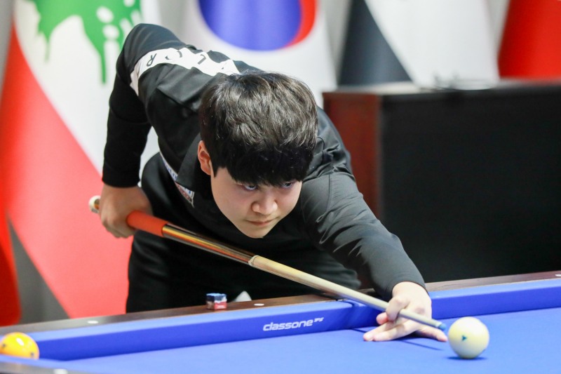 2승으로 예선 1라운드를 통과한 손준혁(사진=파이브앤식스 제공)