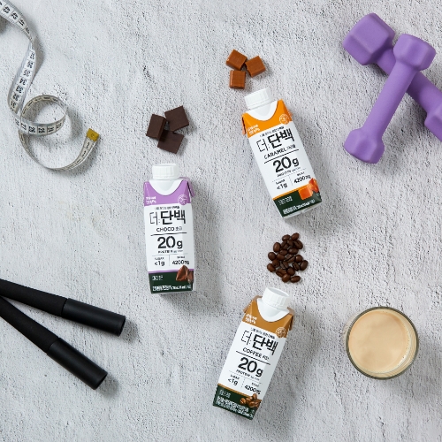 빙그레 더:단백, 신제품 ‘드링크 커피·카라멜’ 2종 선보여