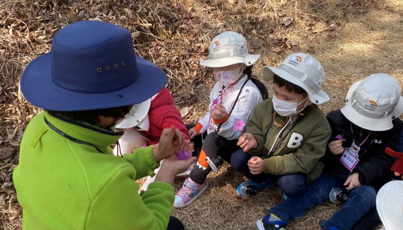 유아숲 프로그램 운영 모습 (사진제공 = 함평군)
