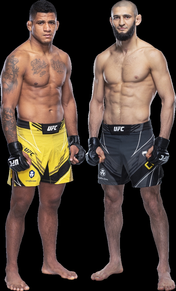 정찬성의 UFC 273에서 싸우게 된 길버트 번즈(왼쪽)와 치마예프(사진=UFC) 