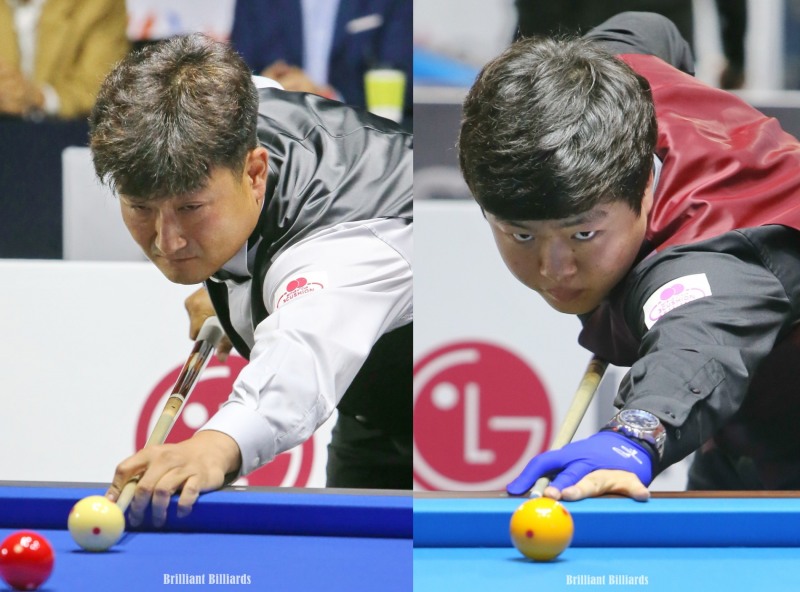 16가에 오른 이충복(왼쪽), 조명우(사진=파이브앤식스)