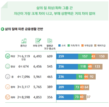 금융생활로 본 삶의 질