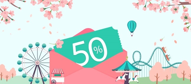 하나카드, 봄철 맞이 테마파크 할인 이벤트 진행