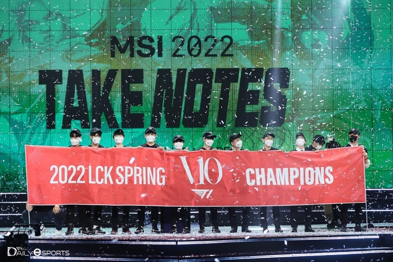 'T1 우승' LCK 스프링 결승전, 최고 시청자 수 1위 달성