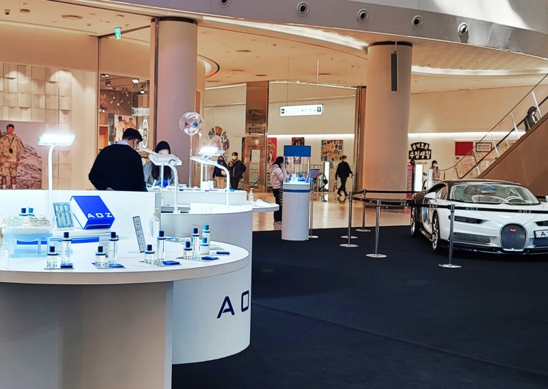 데이터 기반 니치 향수 브랜드 에이오지, 롯데월드몰 입점...팝업 스토어 진행