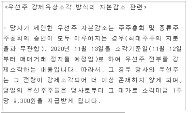 쌍용양회( 현 쌍용C&E) 공시 내용 중 일부