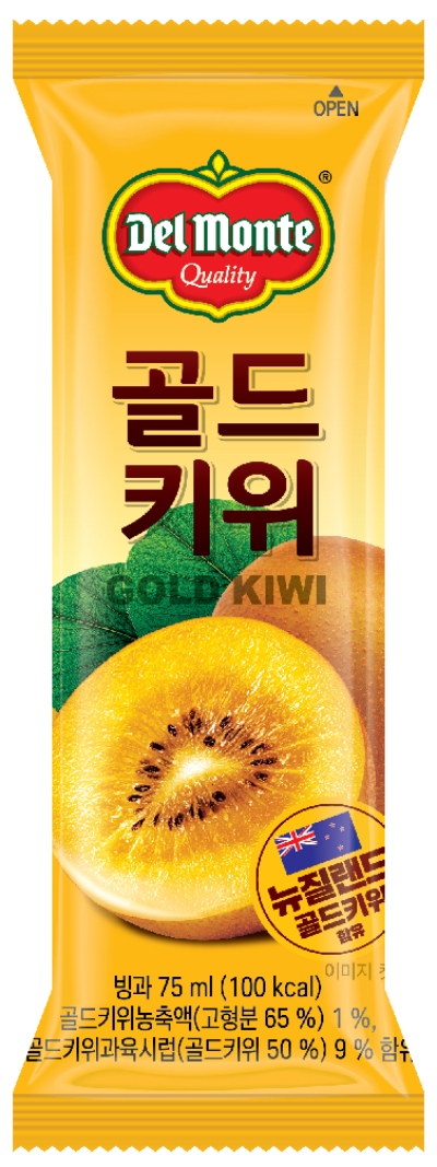 롯데푸드, ‘델몬트 골드키위바’ 아이스크바 출시