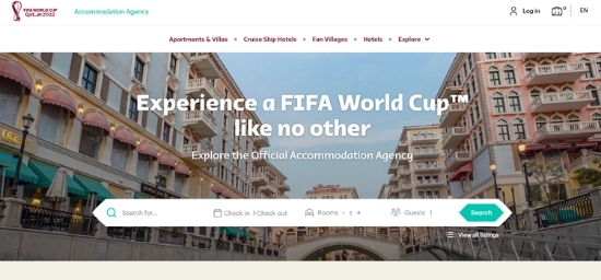 카타르 월드컵, 숙소전쟁 극복위해 예약 사이트 오픈했지만… 실상은 “재고 없음”