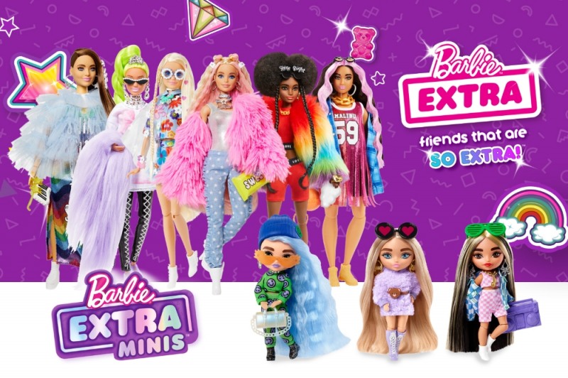 여아들을 위한 핫템 '바비 엑스트라 & 바비 엑스트라 미니' 본격 출시