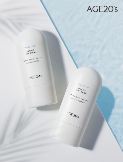 AGE 20's 스킨 핏 수분 선크림