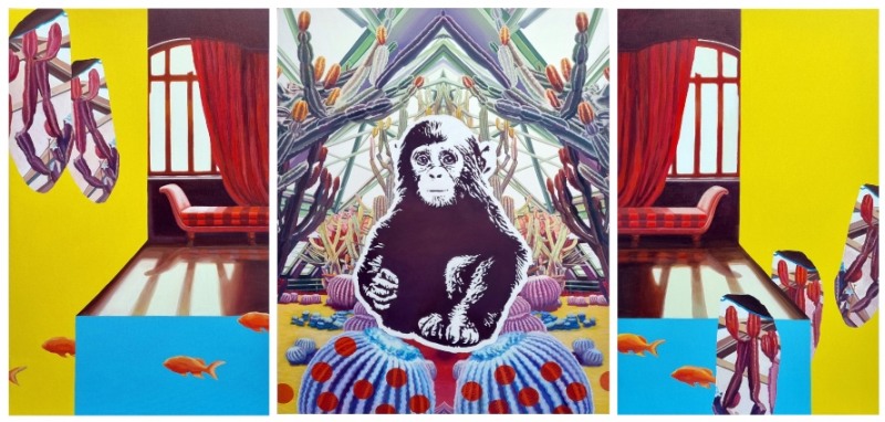 순수에대한이상, The First One, 236.4x116.7cm (사진제공 : 햇빛담요재단)