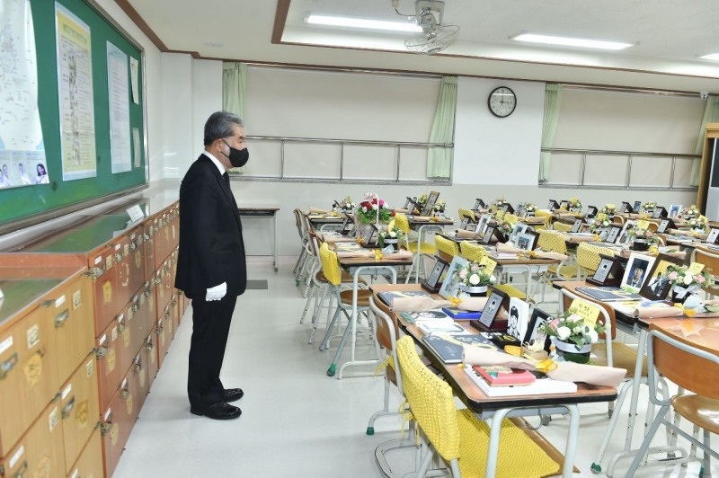 경기도교육청, ‘기억하겠습니다’ 세월호 참사 희생자 8주기 추모행사 개최