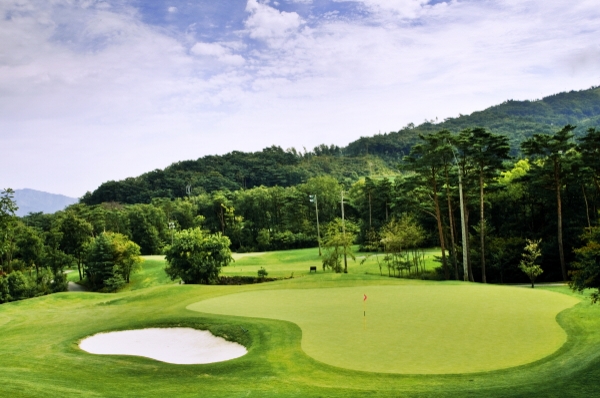 무주덕유산cc 1번홀 '절세미인' 코스