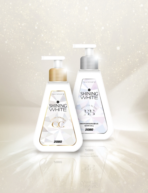 2080 샤이닝화이트 펌프치약