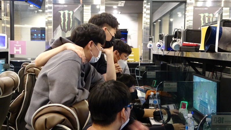 LCK 아카데미 시리즈 상반기 트라이아웃 현장(사진=KeSPA 제공).