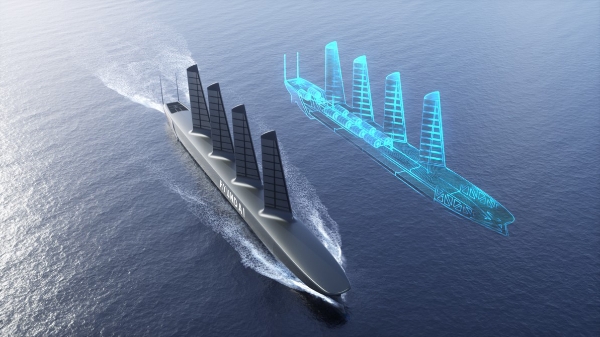 한국조선해양이 자체 개발한 디지털트윈선박 플랫폼(HiDTS) 소개 이미지