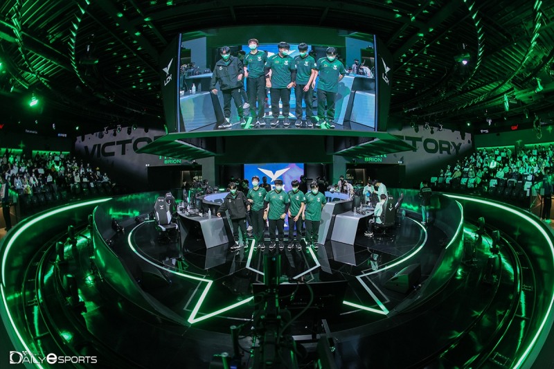 2022 LCK 스프링 플레이오프 1라운드에 진출한 프레딧 브리온.