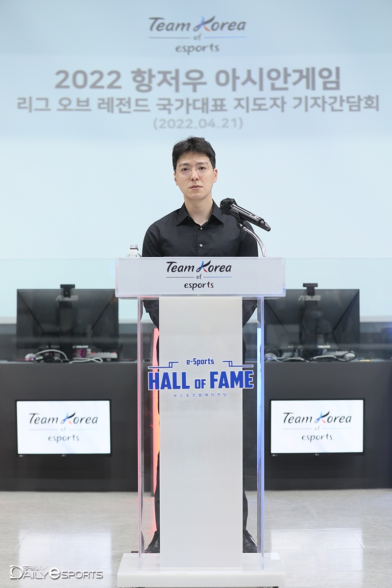 김정균 LoL 국가대표 감독 "합숙 훈련 동의 안 해"