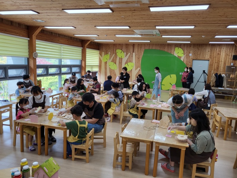 대전유아교육진흥원, '가족트리공방' 유아 놀이 프로그램 운영