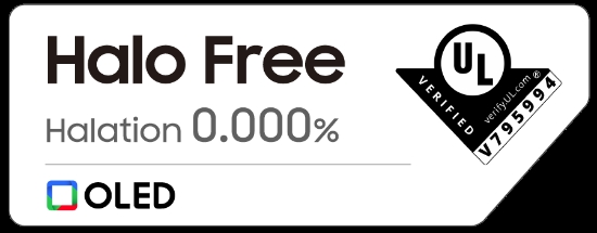 삼성 노트북용 OLED가 글로벌 인증업체 UL로부터 '헤일로 프리' 디스플레이로 인정받았다