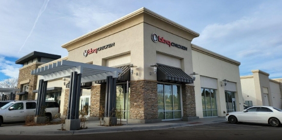 콜로라도주 오로라시 빌리지온더파크 BBQ 매장 전경