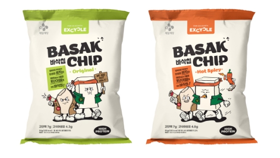 푸드 업사이클링 스낵 익사이클 바삭칩 2종