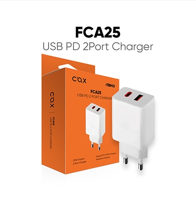 콕스, 듀얼 포트 충전 지원하는 어댑터 ‘FCA25’ 출시