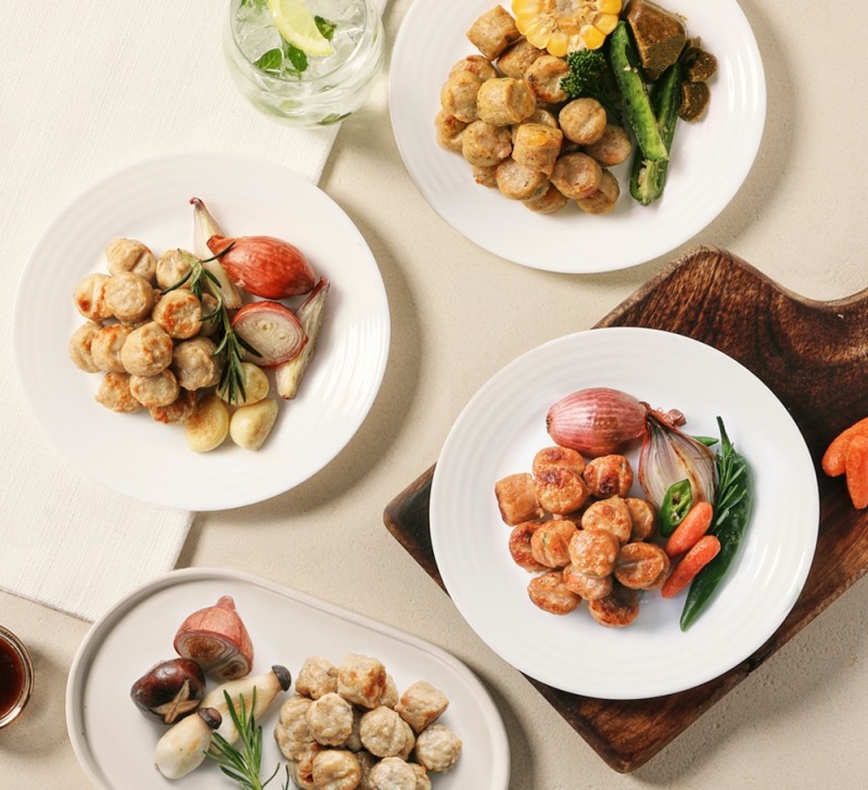 허닭 ‘스팀 닭가슴살볼’ 4종 출시...촉촉한 식감