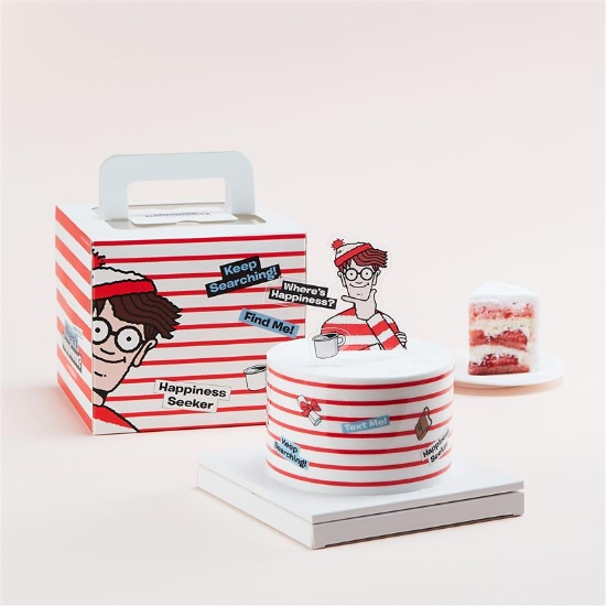 월리를 찾아라 케이크 모습