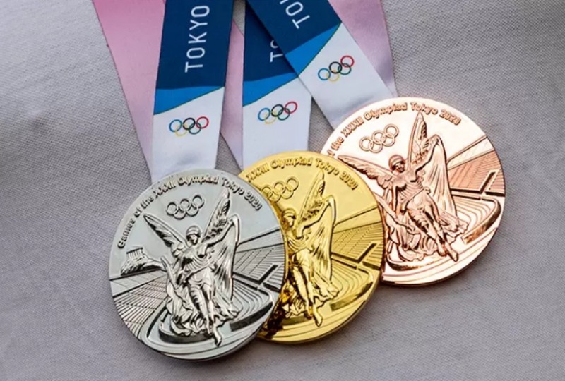 2020 도쿄올림픽 금,은, 동메달 [국제올림픽위원회 홈페이지 캡처]