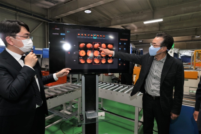 농협중앙회, "이성희 회장, 제주 지역 디지털농업 현장 방문"