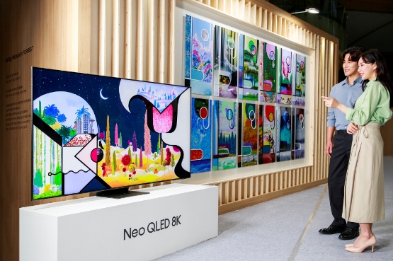 삼성전자, 코엑스서 ‘Neo QLED 8K’와 함께하는 전시회 개최…"디지털화된 예술 작품 감상"