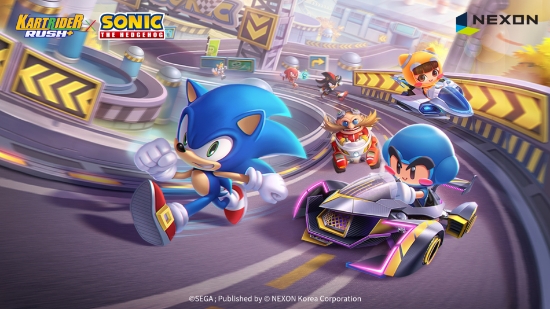 넥슨, ‘카트라이더 러쉬플러스’ 신규 콘텐츠 ‘소닉 뛰라이더’