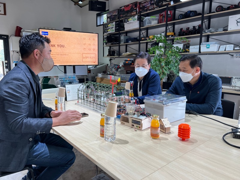 이재식 농협중앙회 부회장, 제주지역 스마트농업 현장 방문