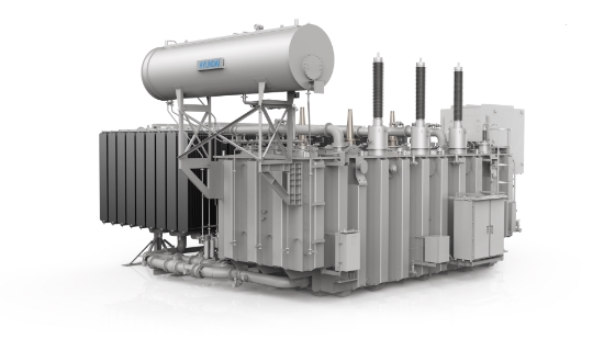 현대일렉트릭이 미국 넥스트에라에너지(NextEra Energy)사로부터 수주한 초고압 변압기. / 사진 제공 = 현대중공업그룹
