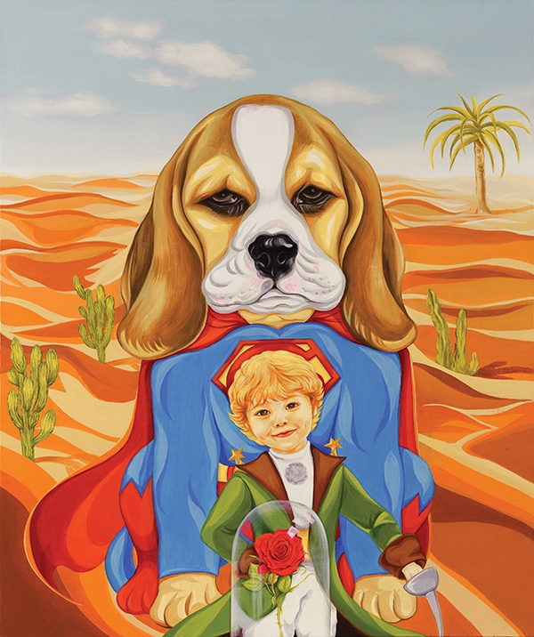 김선희 초대전 작품 '길들여진다는 것' (사진제공 = 전남대병원)