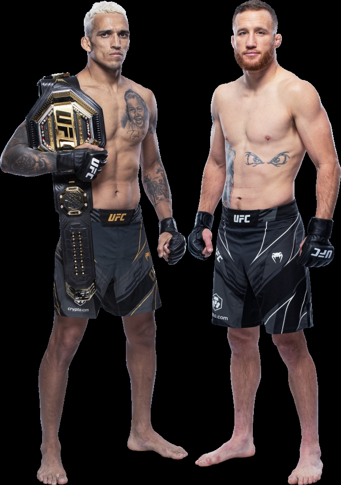 8일 타이틀전을 벌이는 챔피언 올리베이라(왼쪽)와 도전자 게이치(사진=UFC)