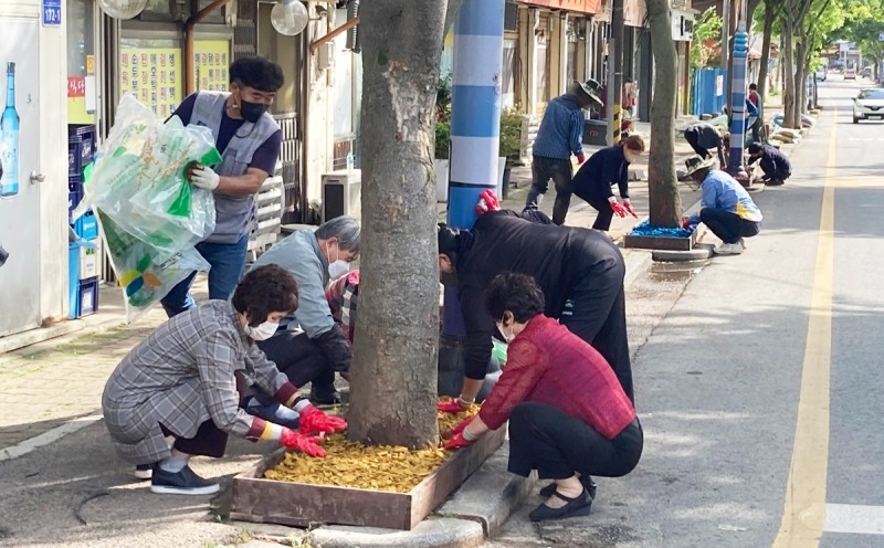 나주시 이창동은 청정전남 으뜸마을 만들기 사업을 펼치고 있다. (사진제공 = 나주시)
