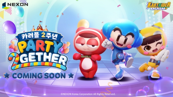 넥슨, ‘카트라이더 러쉬플러스’ 2주년 기념 업데이트한다