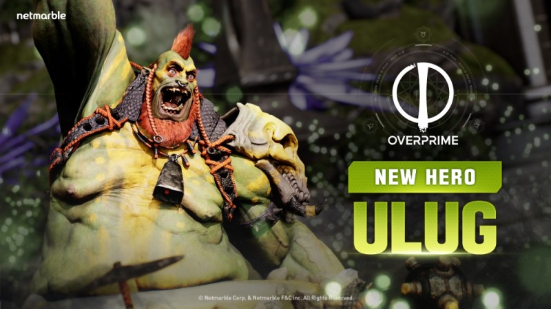 넷마블 '오버프라임' 신규 영웅 '울루그' 공개