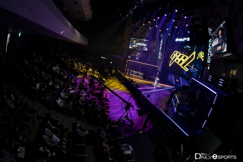 2022 GSL 시즌1 결승전 현장.