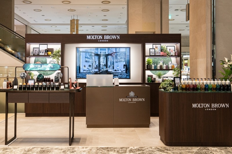 몰튼 브라운, 6일 신세계백화점 본점 팝업 스토어 OPEN