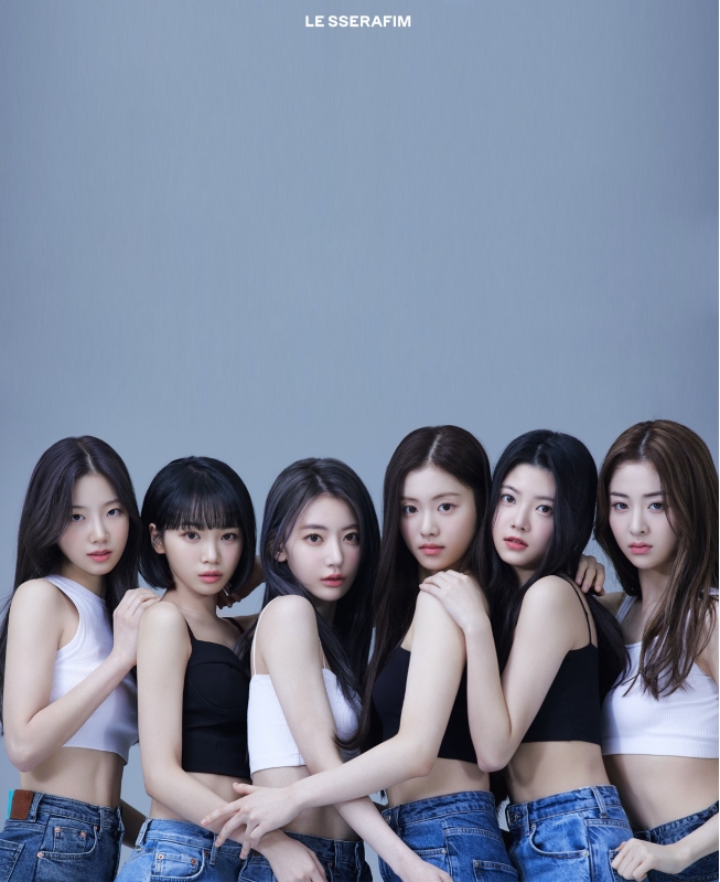 두산 베어스, 7일 kt전에 6인조 걸그룹 '르세라핌'이 승리기원 시구와 시타 나서