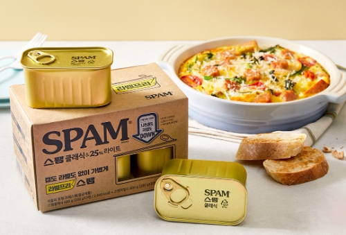 스팸 라벨프리 기획 제품 연출 이미지