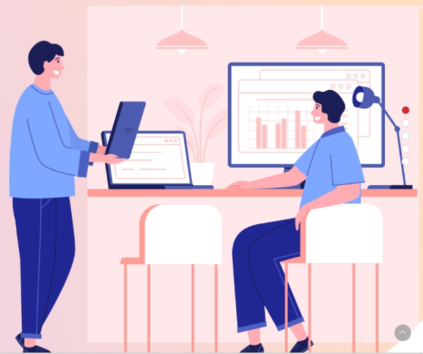 비즈메카 홈페이지 메인 모습.